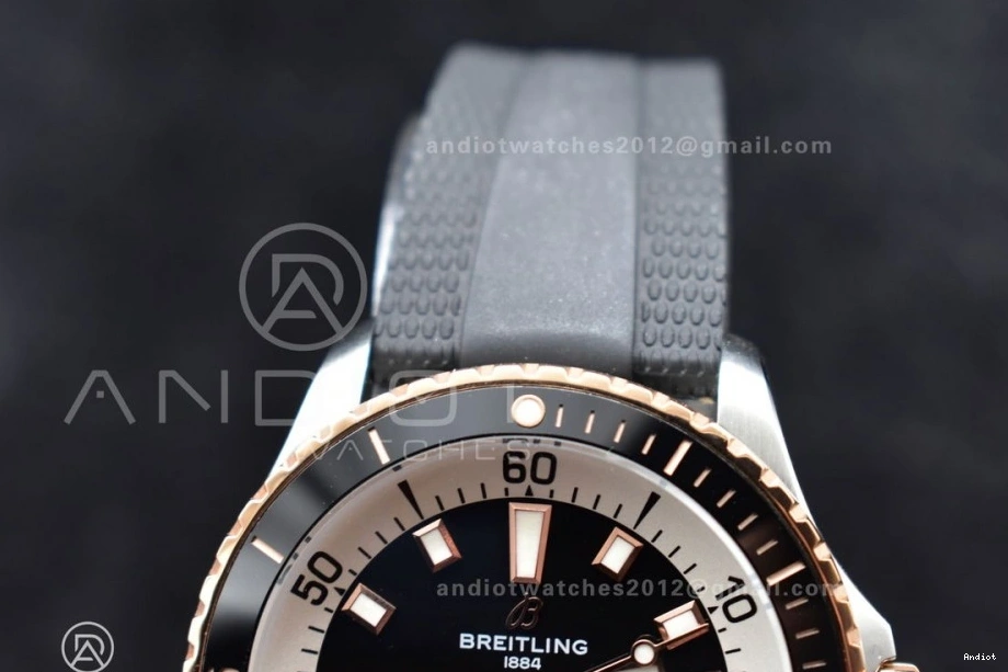 Edition Black SS RG Black 42 Strap BLSF Rubber A2824 Dial Automatic Best 1:1 SuperOcean on 0408